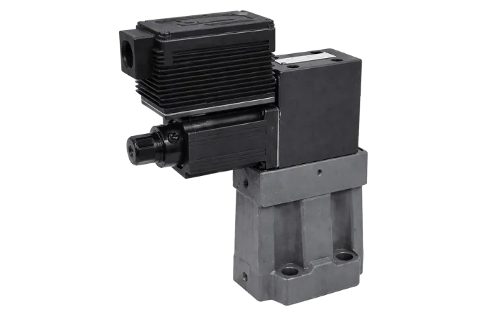 Válvula de alivio electrohidráulica serie EHBG de bajo ruido y alto rendimiento de yuken