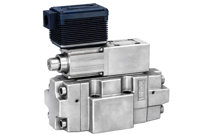 Válvula electrohidráulica proporcional serie EHRBG de alto rendimiento con control de presión y alivio de yuken